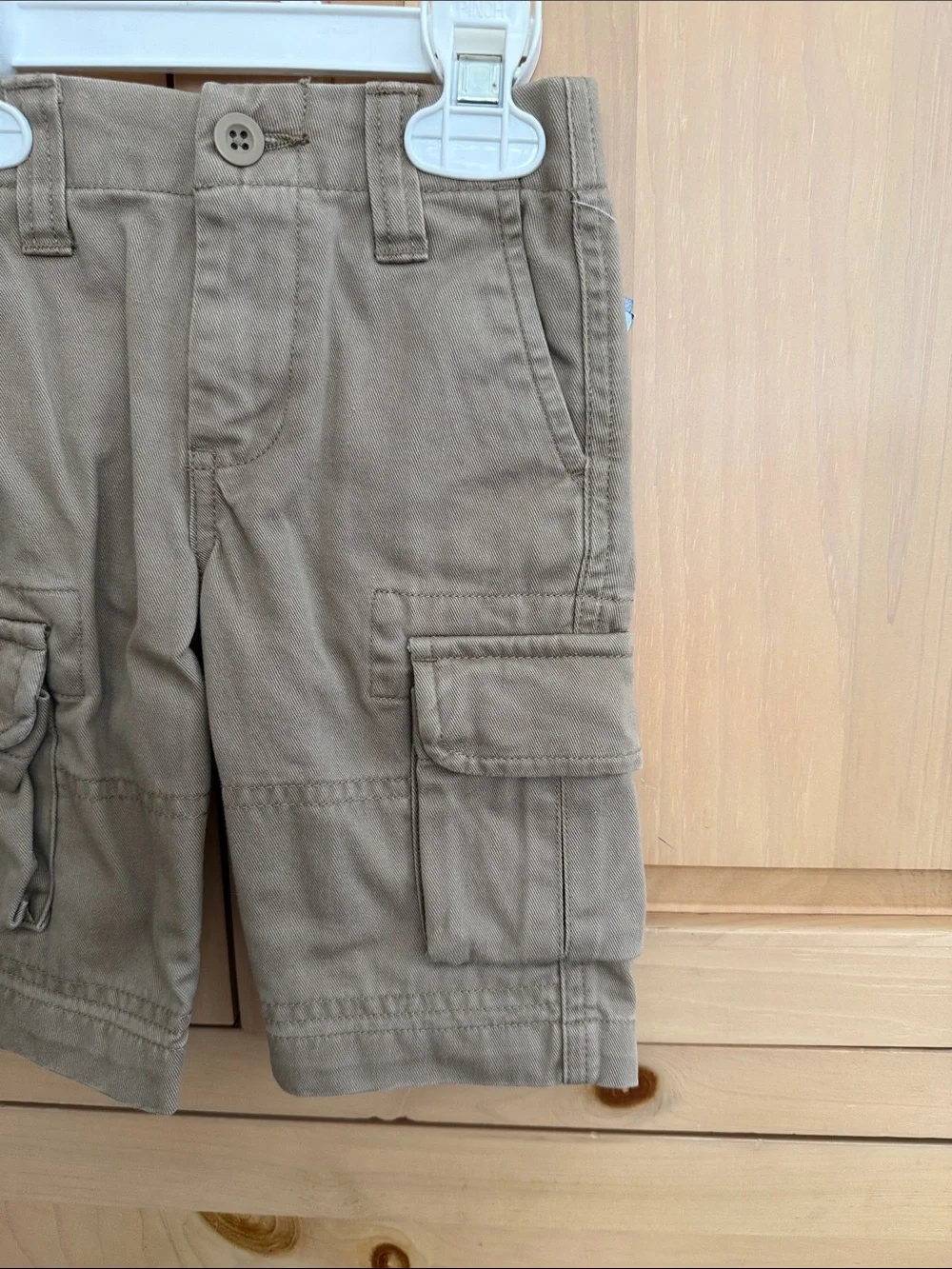 NWT 9m Ralph Lauren Tan Chino Cargo Shorts
